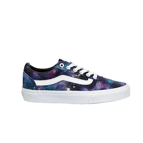 NWT Vans Ward Galaxy Sneakers, Stylish Skate-Inspired Shoes - Unisex Size 8
